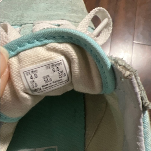 Vans Runners Running Shoes Light Blue US Boys 4 / US Girls 5.5 - Picture 8 of 8